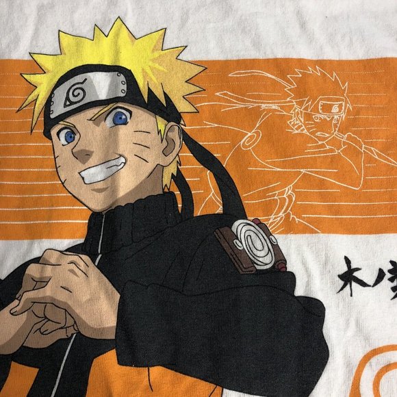 Naruto Shippuden 20th Anniversary Men's Graphic XL T-Shirt - Picture 3 of 10